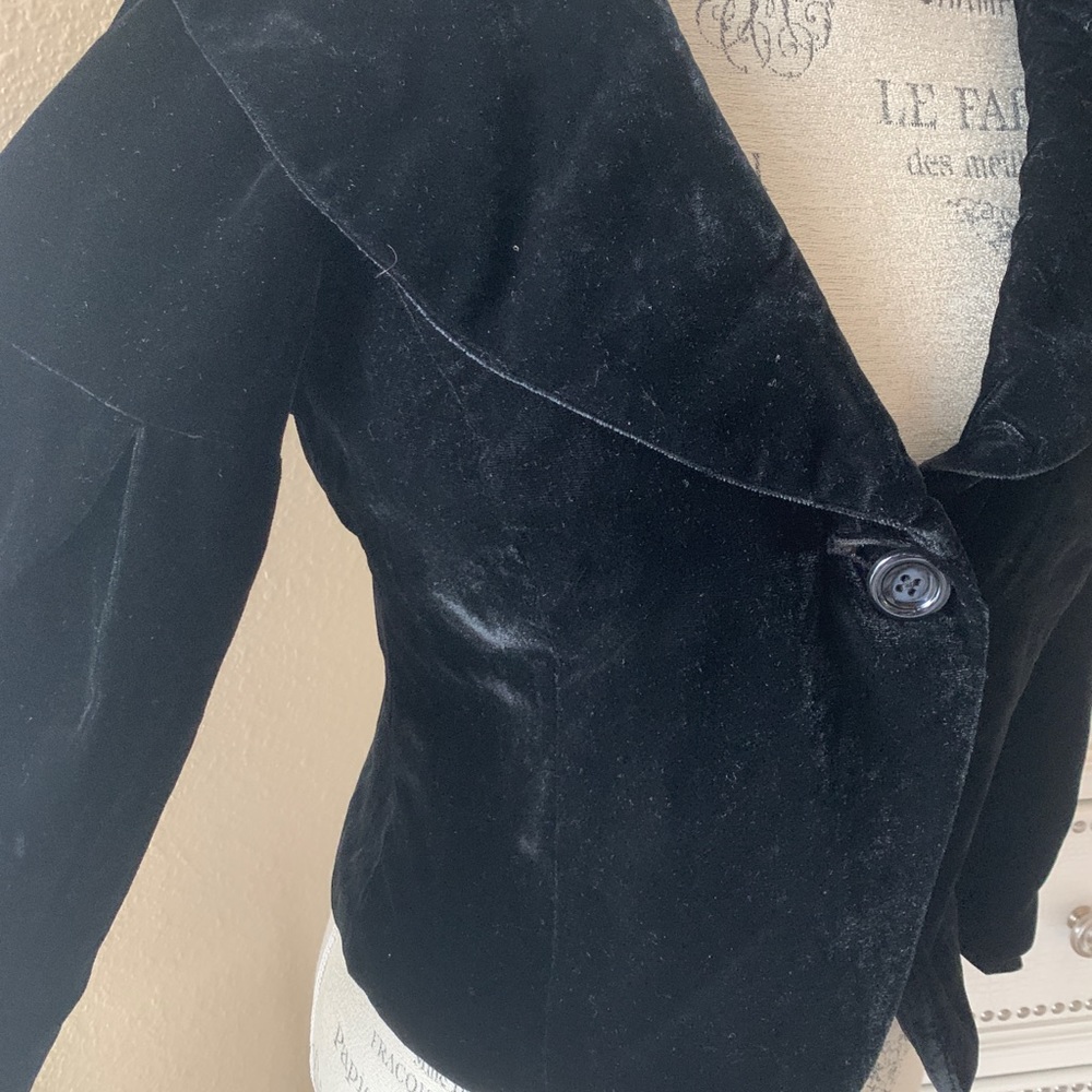 Velvet jacket - Picture 2 of 4